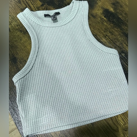 EUC Forever 21 Set Bundle of Four 4 Waffle Knit Racer Back Tank Tops Size Small - Picture 4 of 14